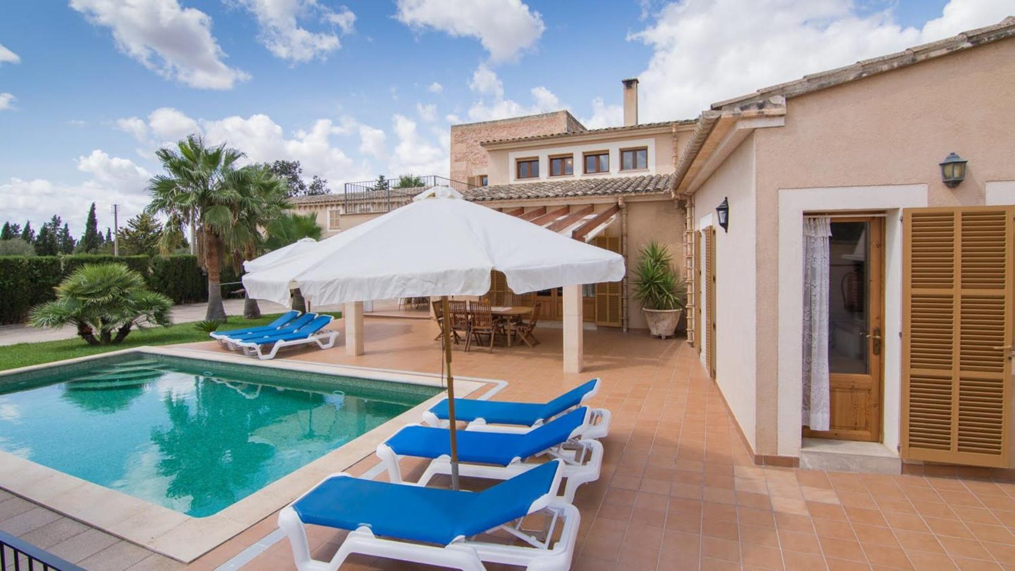 Villa Rústica Con Piscina Cas Padrins De Campos