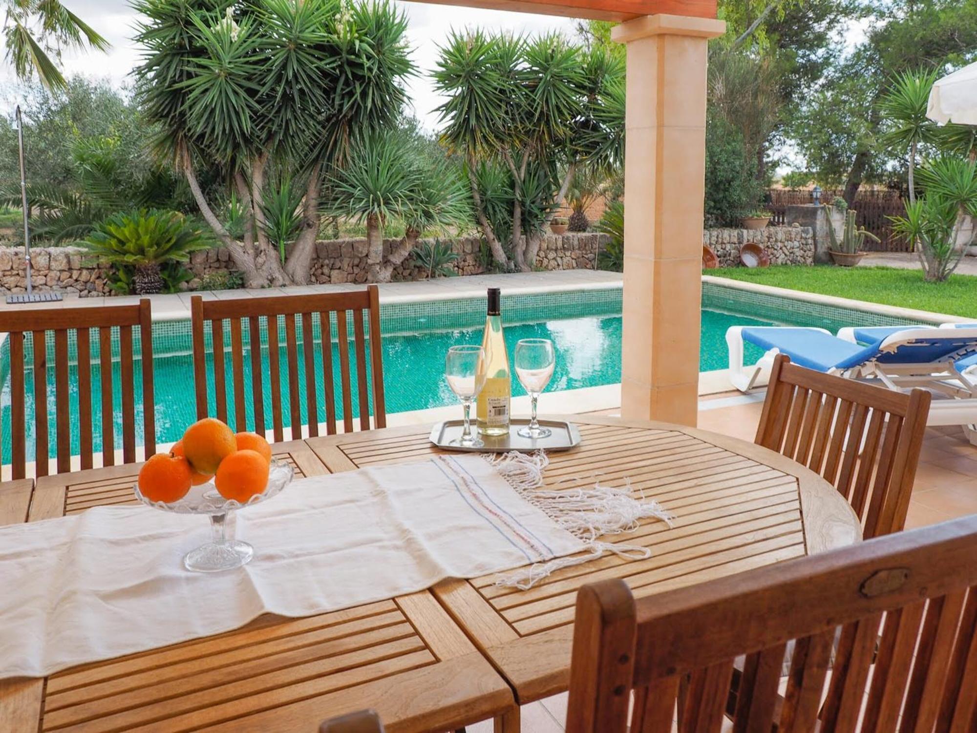 Villa Rústica Con Piscina Cas Padrins De Campos *